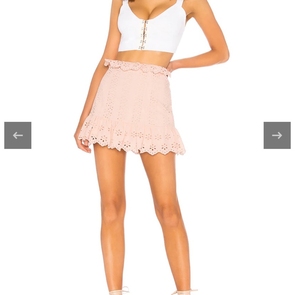 Tularosa pink Tanya skirt